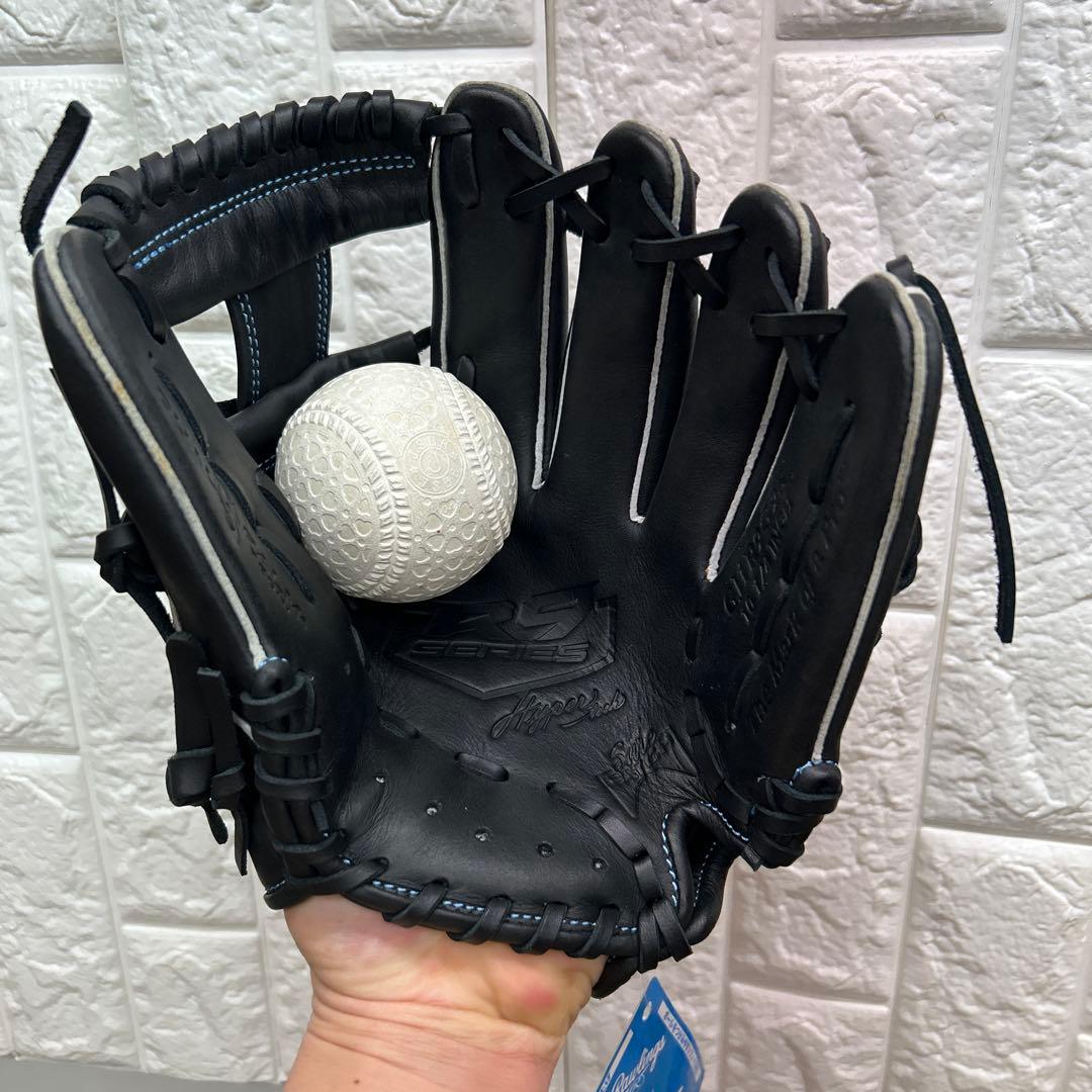 【タグ付き】野球 グローブ 軟式 少年野球 Rawlings 内野手 外野手