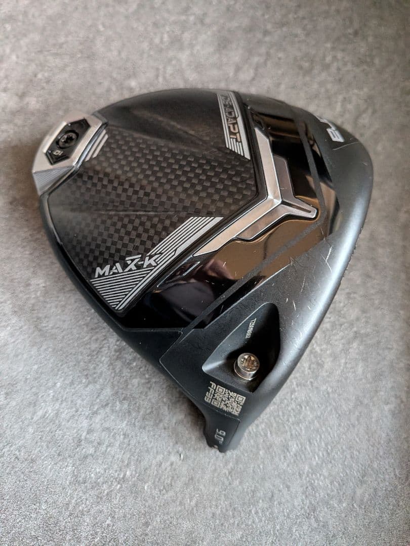 ●超寛容　日本仕様●コブラ DS アダプト MAX-K ドライバー 9°ヘッド