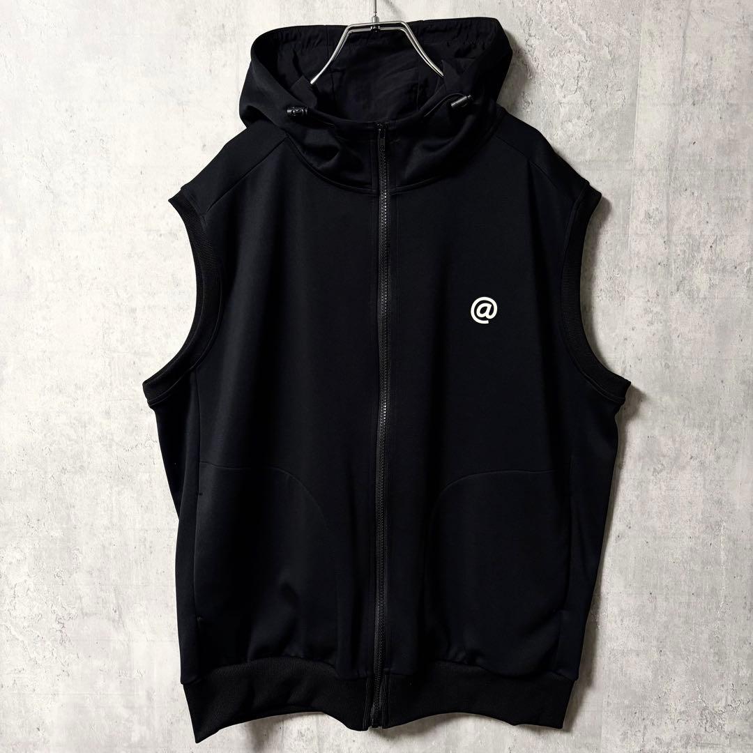 【極美品】Seventytwo CLUBHOUSE フーディーベスト 黒