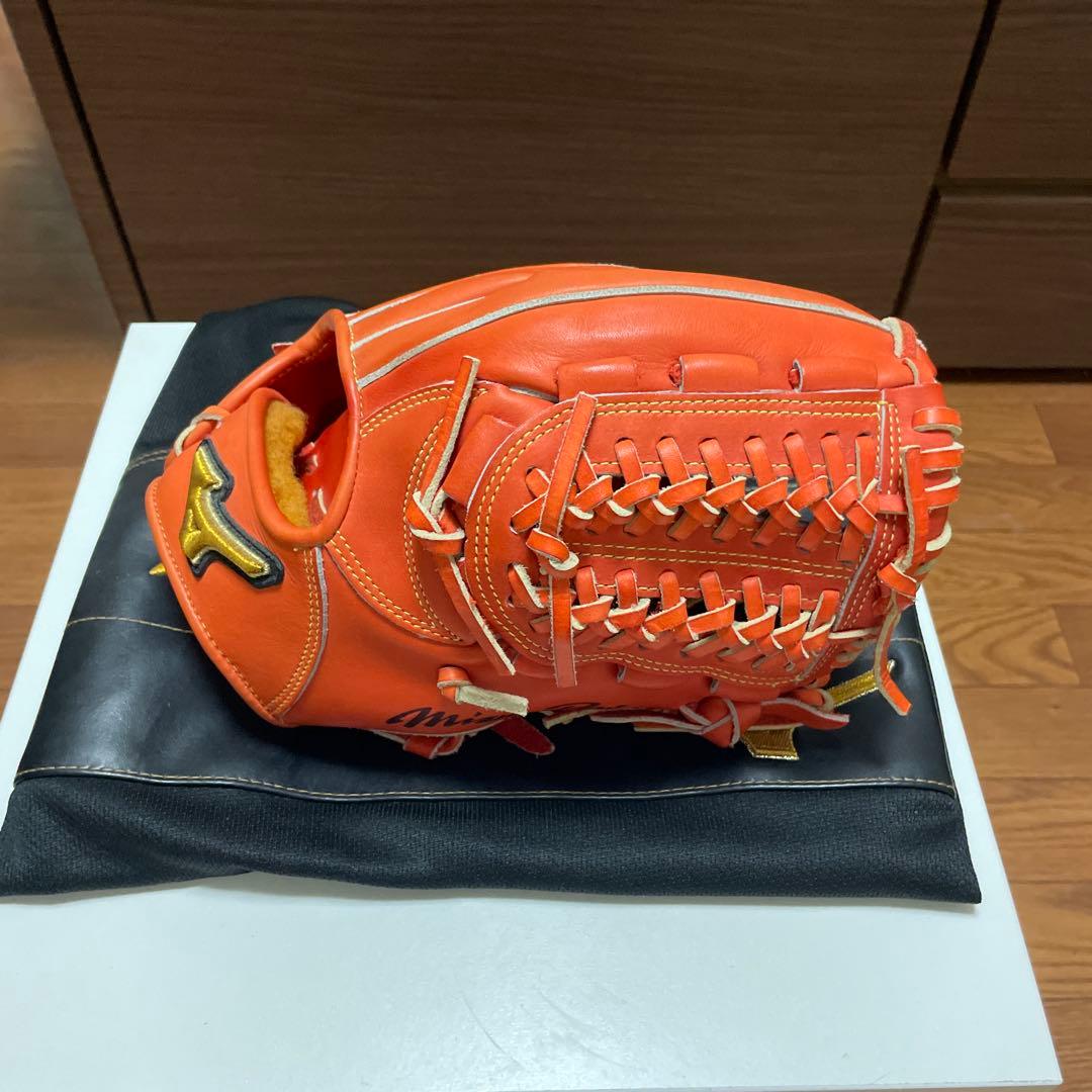 Mizuno Pro オレンジ グローブ