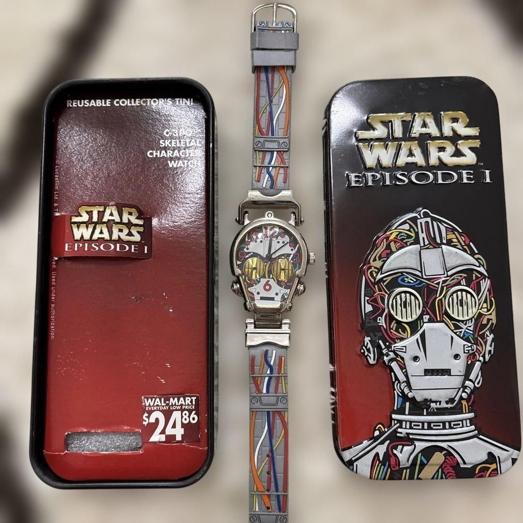スター・ウォーズ C-3PO スケルトンウォッチ