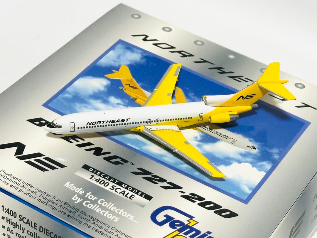 航空機・ヘリコプター Gemini 1/400 B727-200 Northeast Airlines