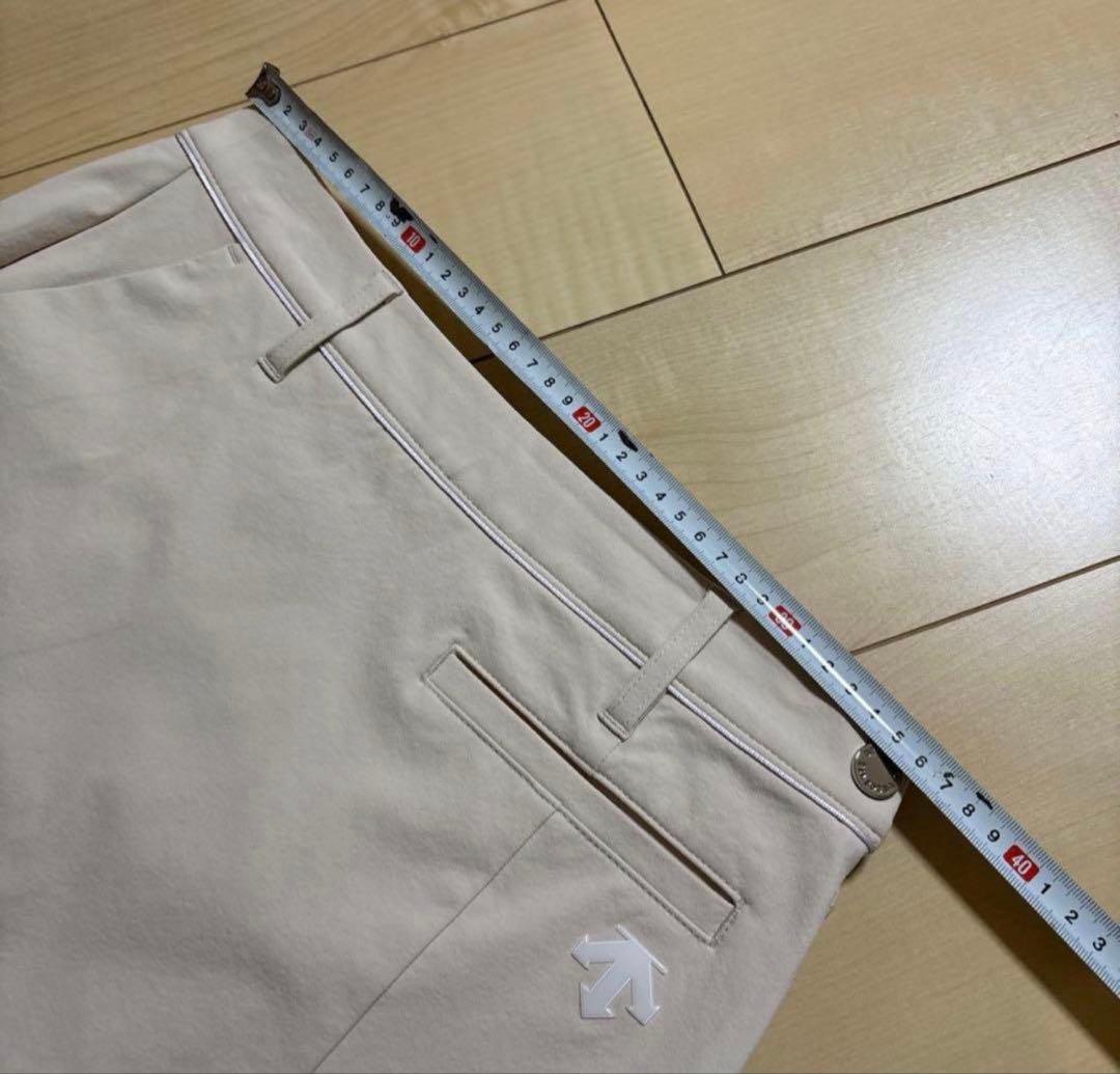 デサント　DESCENTE ゴルフ　ベージュ フリルスカート レディース ゴルフ