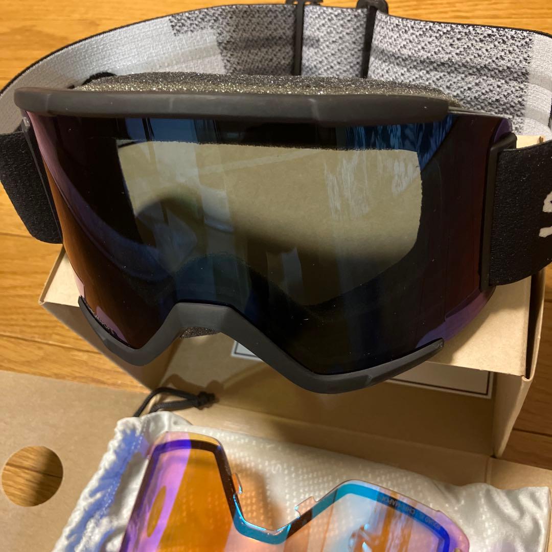 新品　24-25モデル　Smith Squad XL ゴーグル ブラック