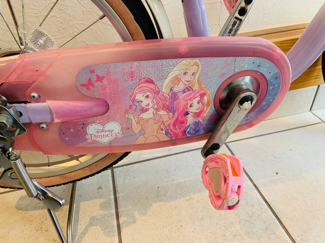 【引き取り限定】プリンセス　自転車　18インチ