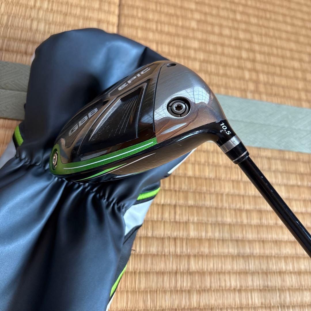 エピック　フォージド　EPIC FORGED GBB ドライバー　ヘッドカバー付