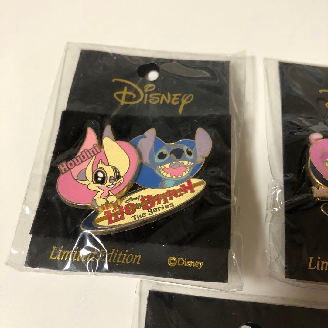 ディズニー リロ＆スティッチ 限定ピンバッジ 3つセット マリモクラフト