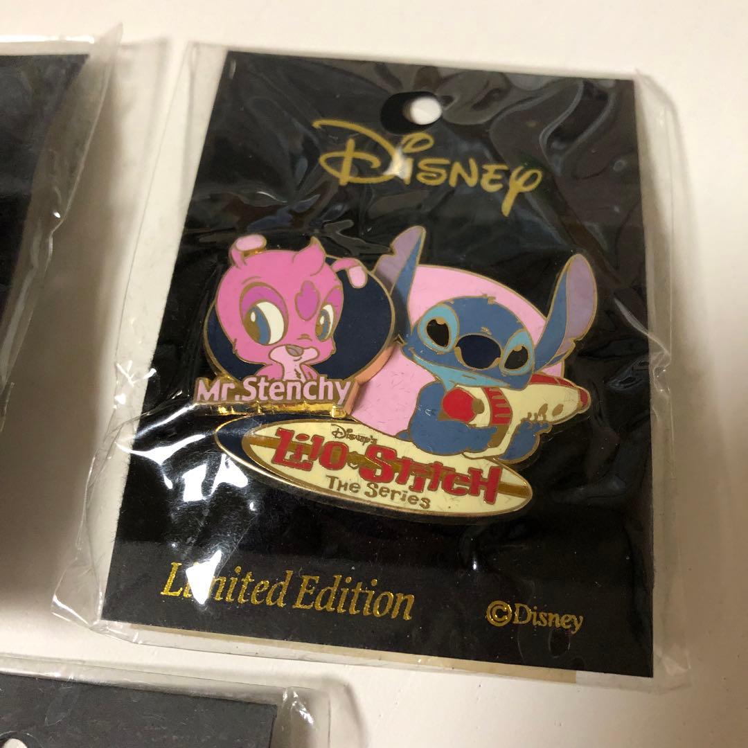 ディズニー リロ＆スティッチ 限定ピンバッジ 3つセット マリモクラフト