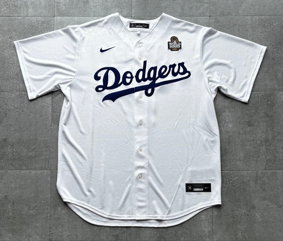 美品　大谷翔平　ロサンゼルスドジャース　2024 WS ユニフォーム　正規品