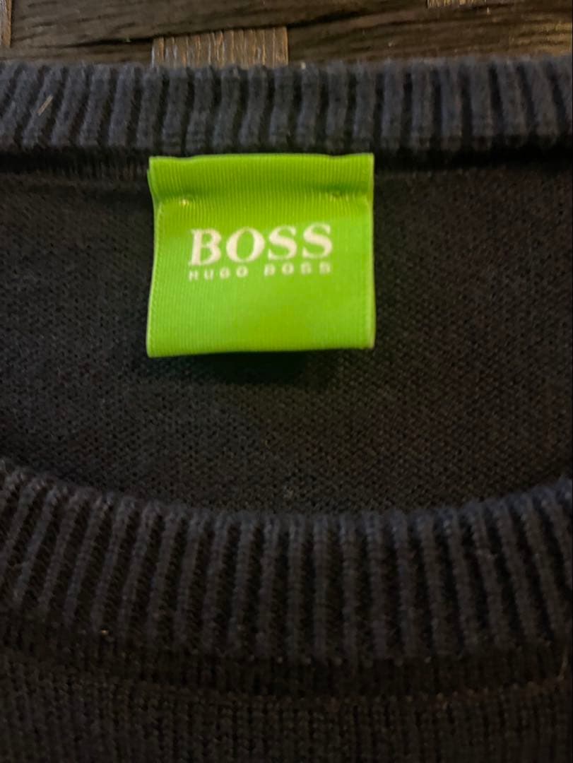 〆　ヒューゴボス　hugo boss ニット　セーター　ゴルフ　ウェア