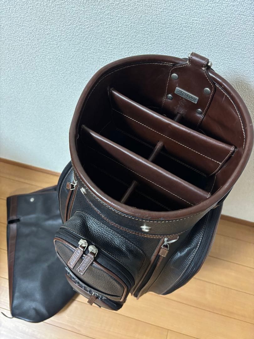 高級美品 30万 テストーニ testoni 9.5型 キャディバッグ