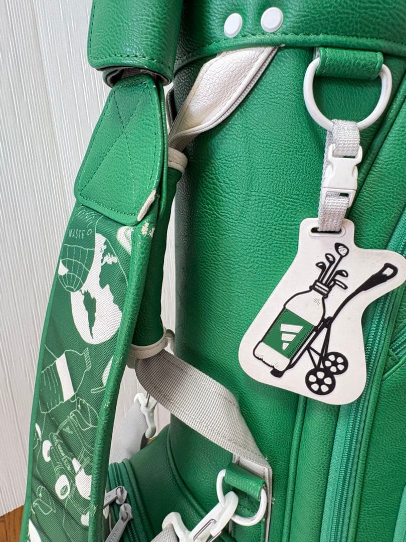 adidasアディダス ゴルフPLAY GREEN スタンド式 キャディバッグ