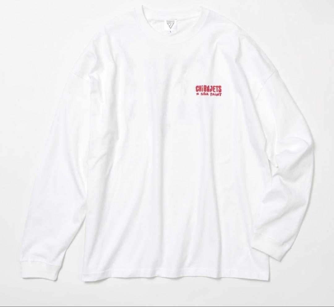CHIBAJETS×NBA PAINT ビッグシルエットロングTシャツ　Lサイズ