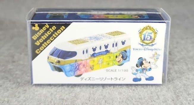 トミカ ディズニーリゾートライン　ディズニーシー　15周年