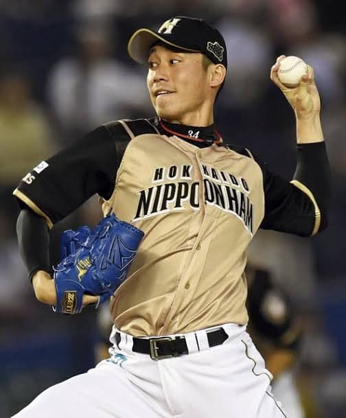 即購入可　北海道日本ハムファイターズ　吉川光夫選手　実使用グローブ