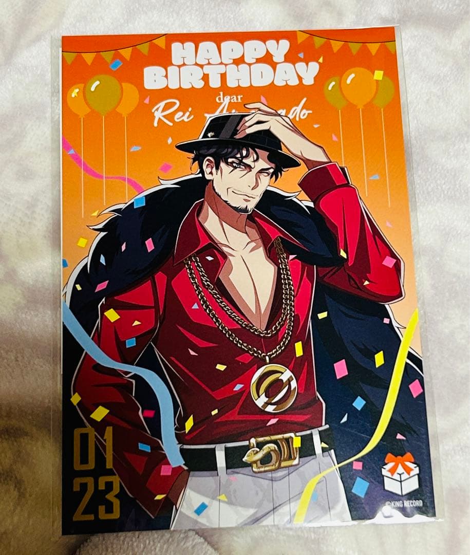 ヒプノシスマイク ヒプマイ 天谷奴零 バースデー ファークラッチバッグ、ポスカ