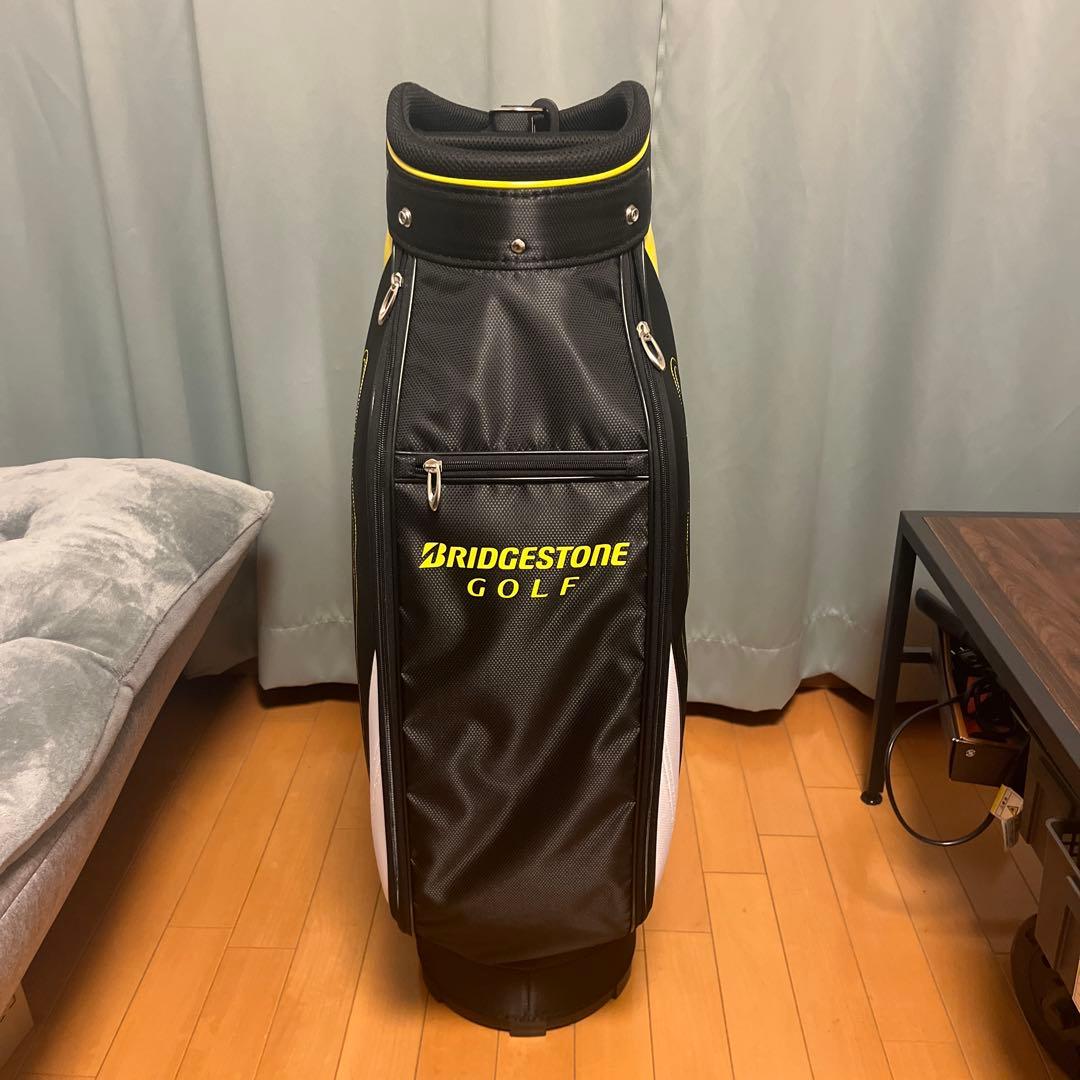 BRIDGESTONE GOLF キャディバッグ 黒/黄