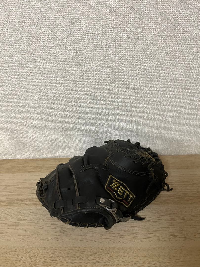 ZETT プロステイタス　硬式用　キャッチャーミット　袋ケース付き
