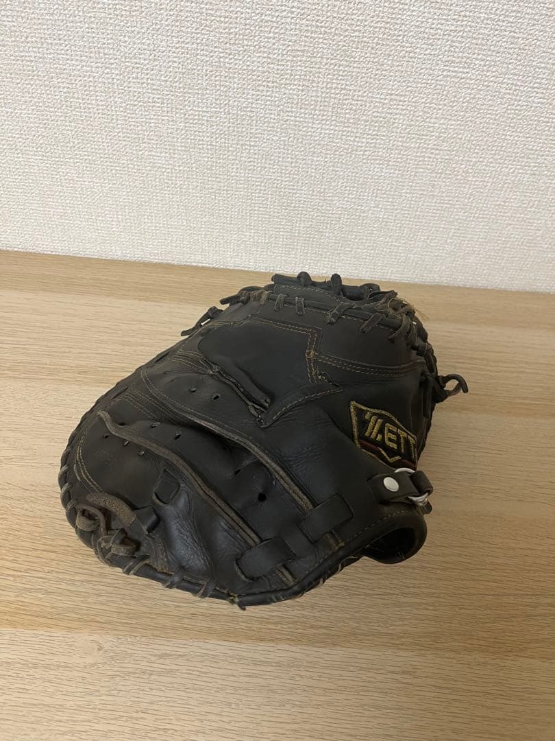 ZETT プロステイタス　硬式用　キャッチャーミット　袋ケース付き