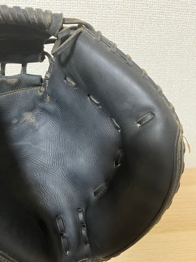 ZETT プロステイタス　硬式用　キャッチャーミット　袋ケース付き
