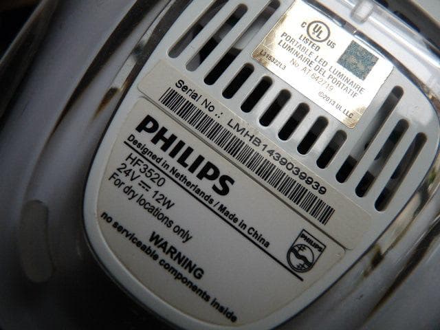 フィリップス HF3520 光目覚まし時計　光療法