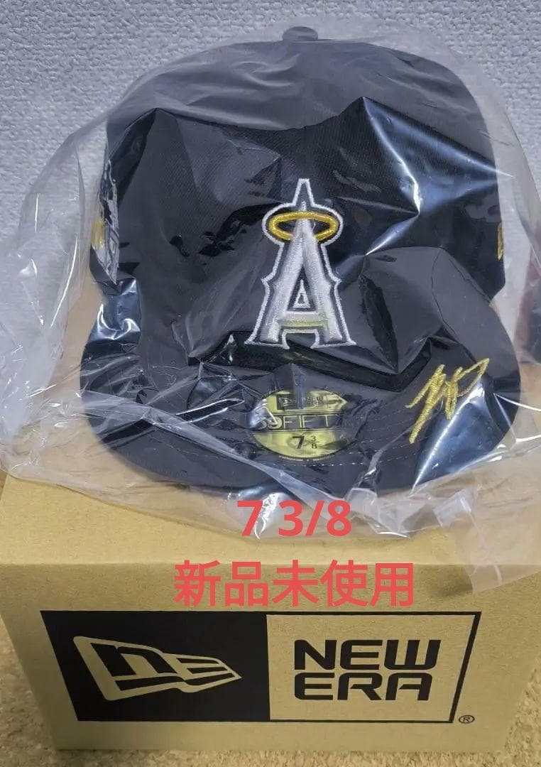 【7 3/8】NEWERA 大谷翔平 ホームラン王&MVP メモリアルキャップ