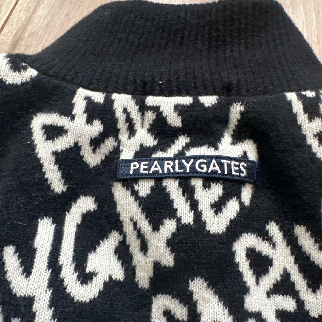 PEARLY GATES ロゴ ジップアップジャケット