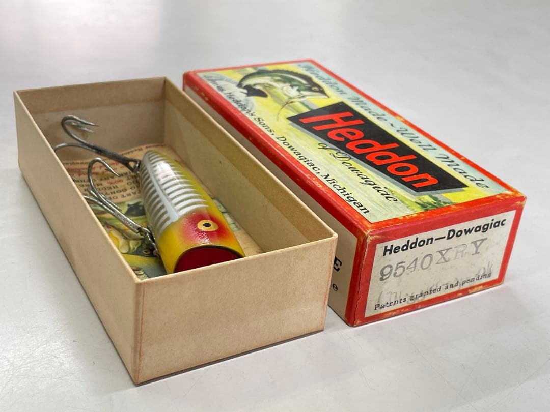 50年代 HEDDON CHUGGER SPOOK 金目 XRY NIB