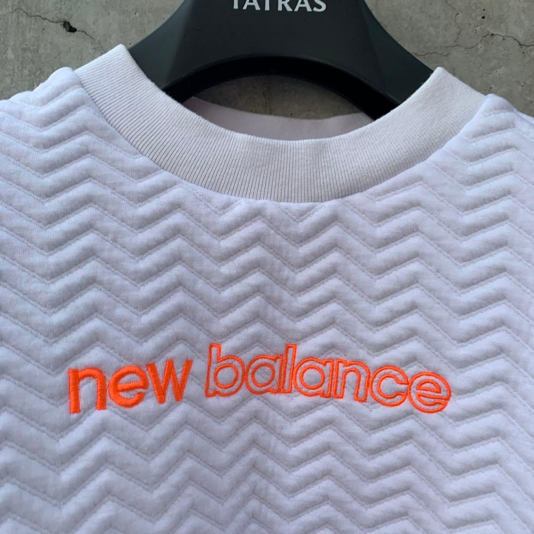 ニューバランスnew balance golfボア切替スウェットホワイトサイズ2