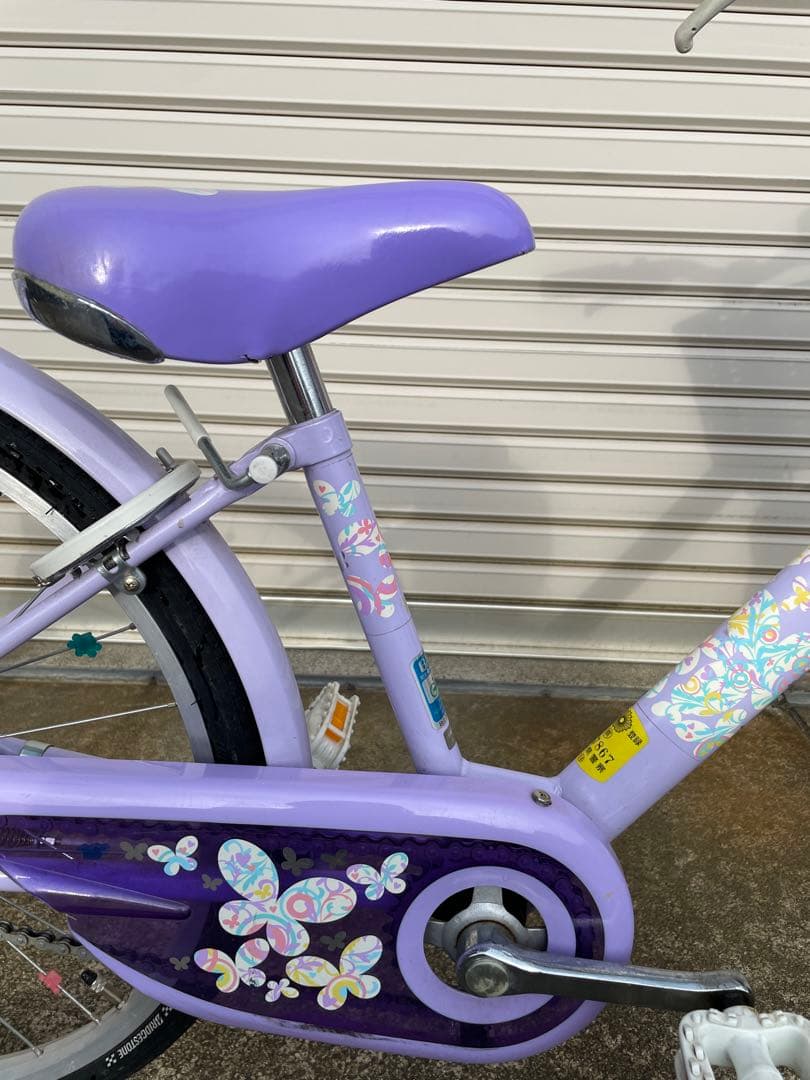 エコパル　ラベンダー　22インチ　ブリヂストンサイクル　キッズサイクル　ガールズ