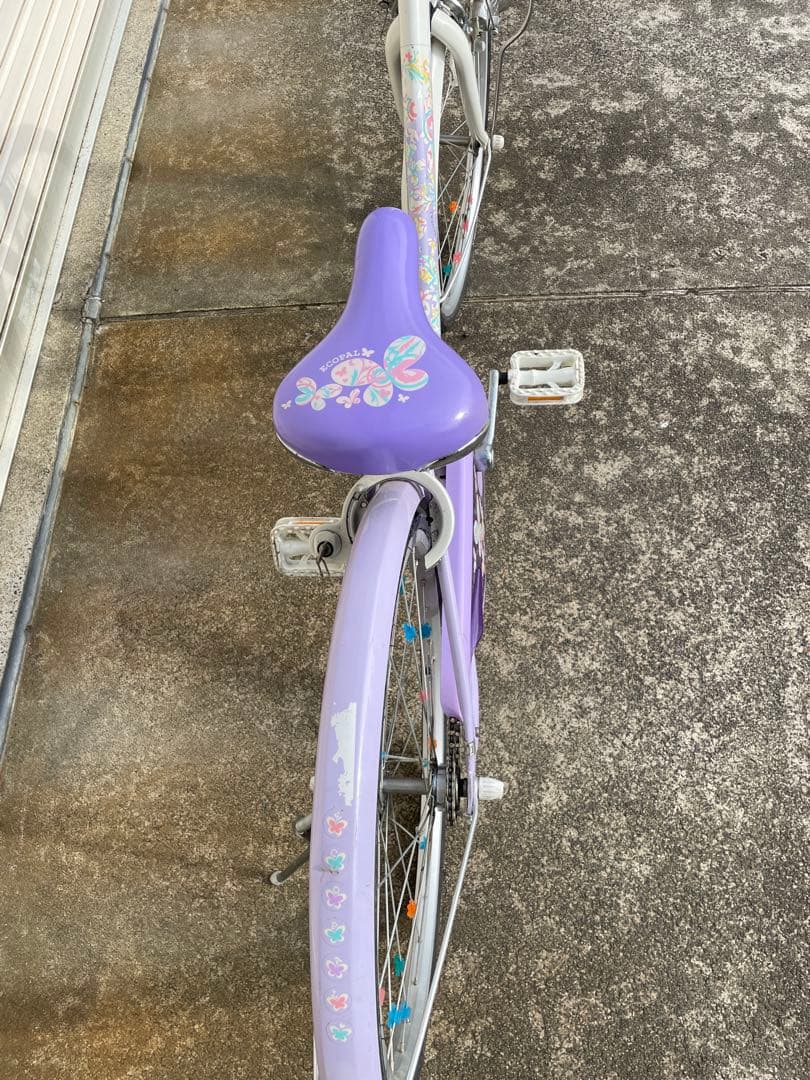 エコパル　ラベンダー　22インチ　ブリヂストンサイクル　キッズサイクル　ガールズ