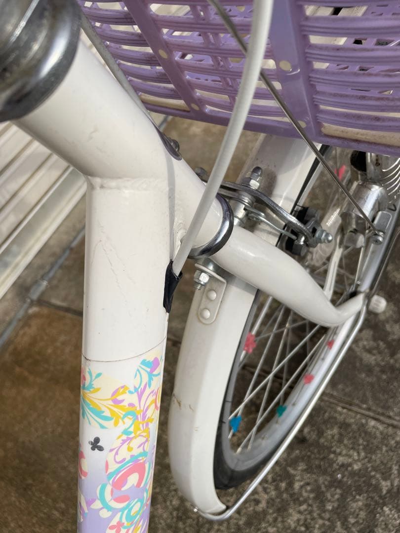 エコパル　ラベンダー　22インチ　ブリヂストンサイクル　キッズサイクル　ガールズ