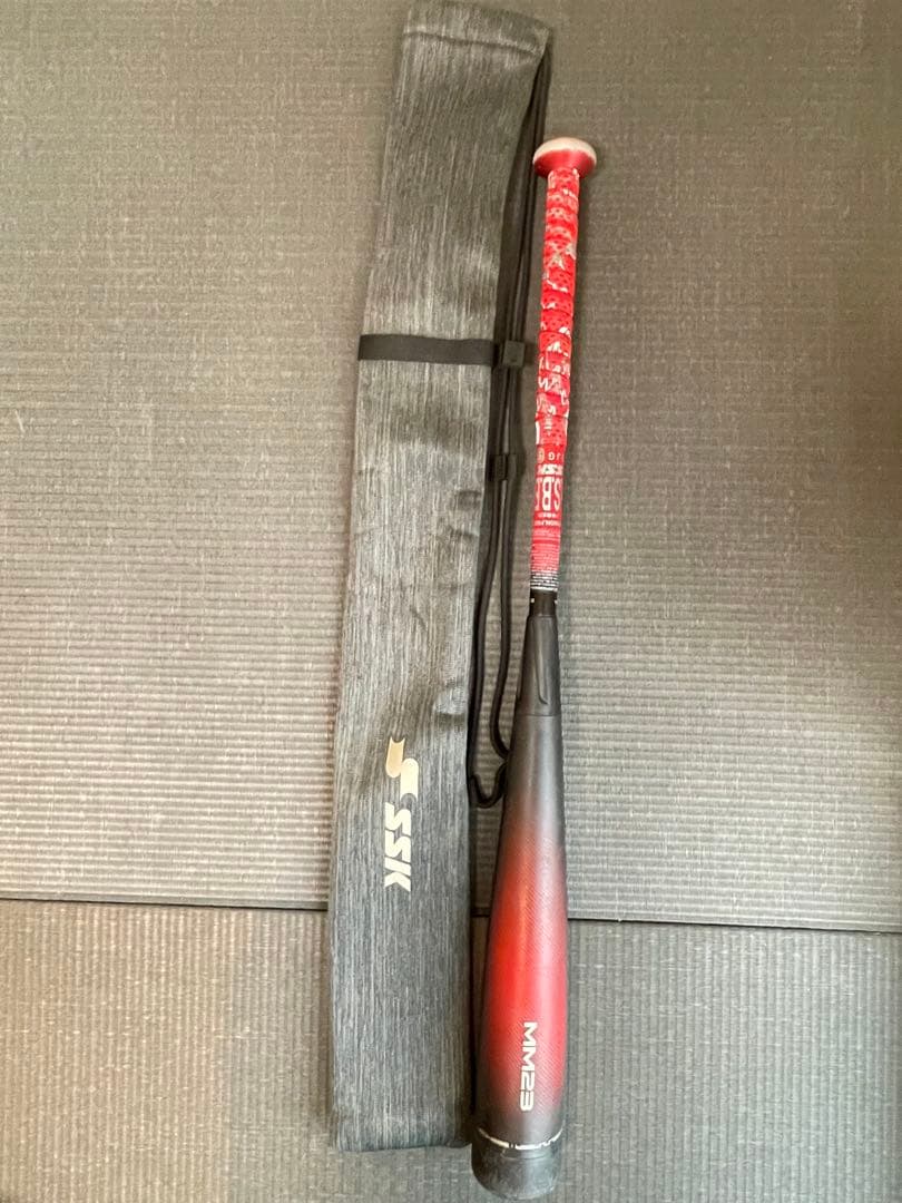【飛び過ぎ注意】SSK MM23 少年軟式用バット 80cm 690g