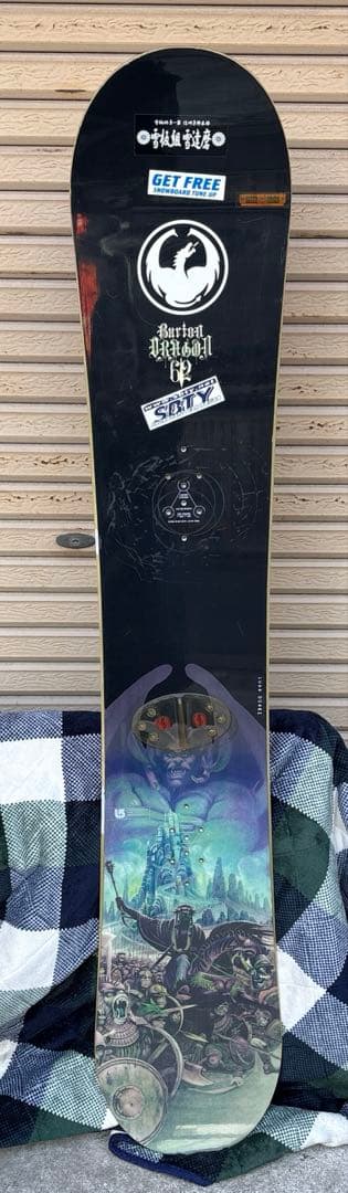 Burton dragon 62 スノーボード 160 ケース付　BURTON