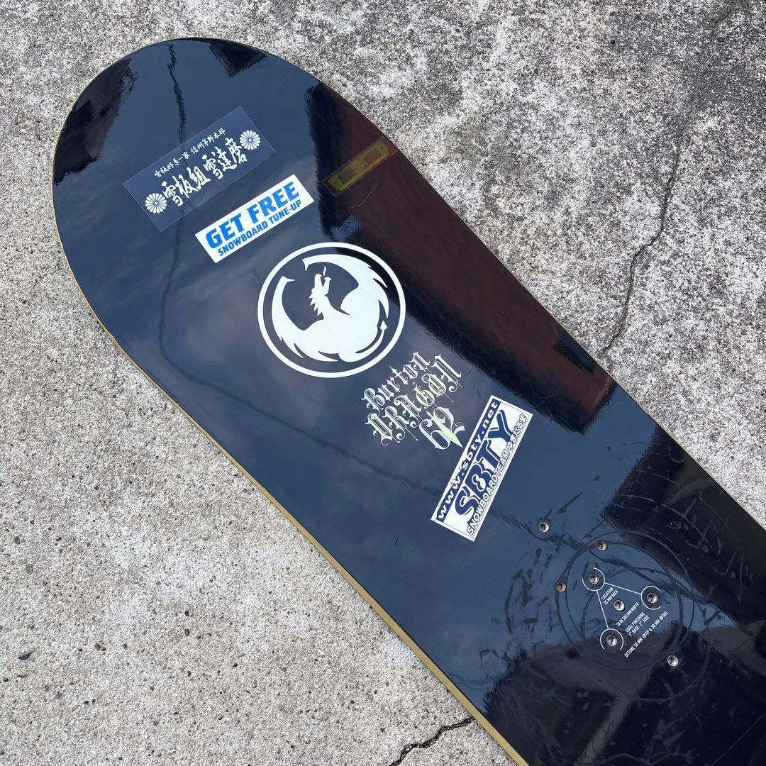 Burton dragon 62 スノーボード 160 ケース付　BURTON