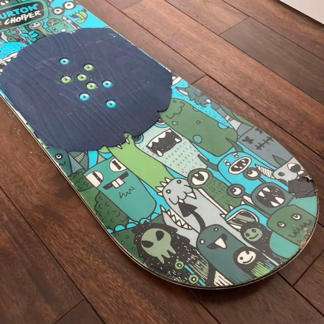 BURTONチョッパー125スノーボード 板 オフトレ用 エッジダリング済