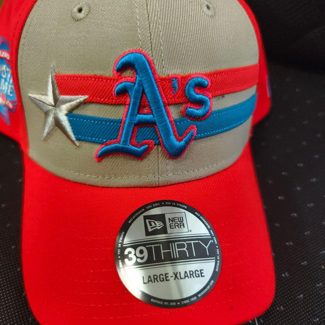 MLB オールスター アスレチックス キャップ　New Era 39THIRTY