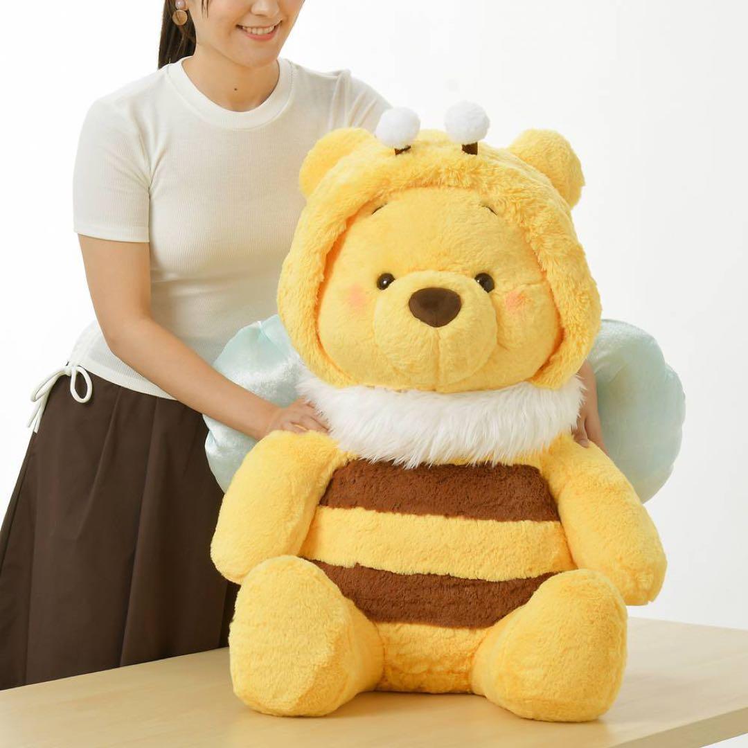 プーさん ぬいぐるみ (SUPER BIG) ミツバチプーさん
