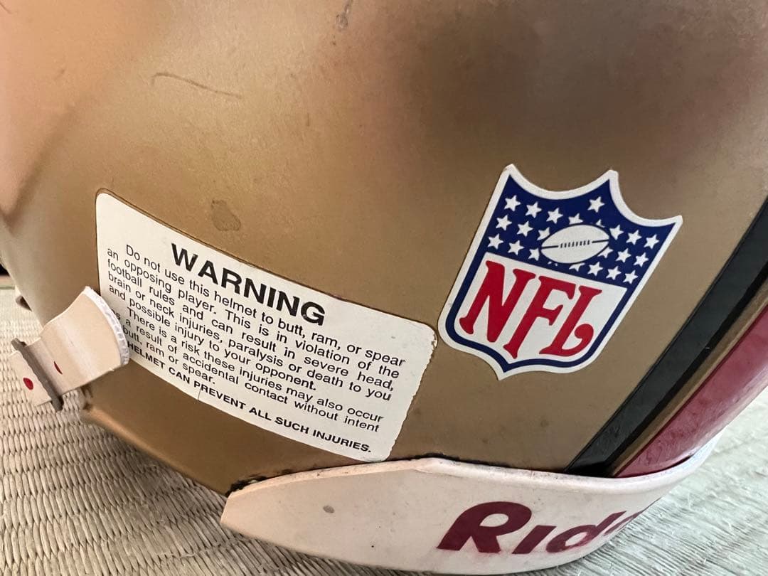 San Francisco 49ers Riddell ヘルメット　プロライン