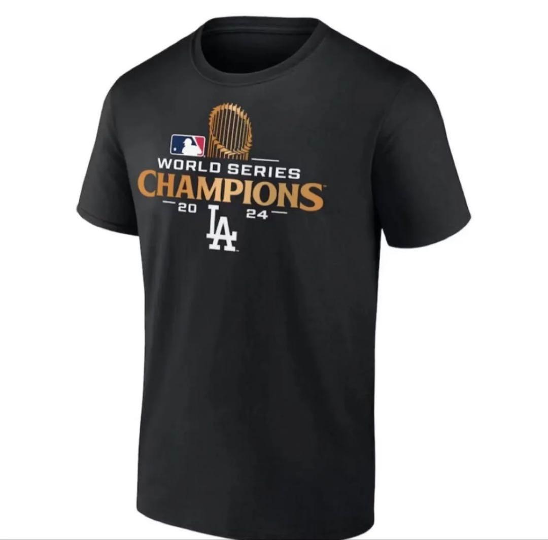 大谷翔平選手　ドジャース　Tシャツ 2024年ワールドシリーズ優勝記念