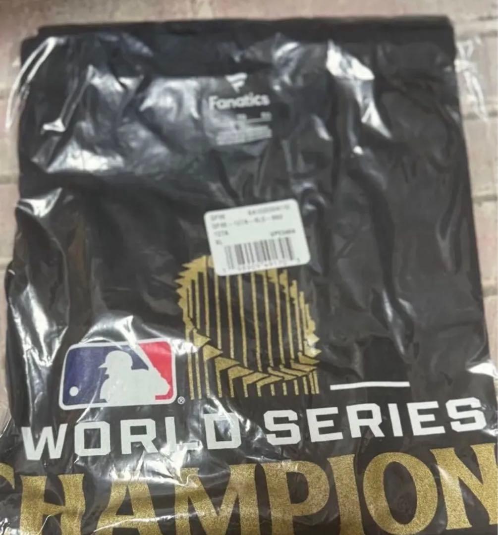 大谷翔平選手　ドジャース　Tシャツ 2024年ワールドシリーズ優勝記念