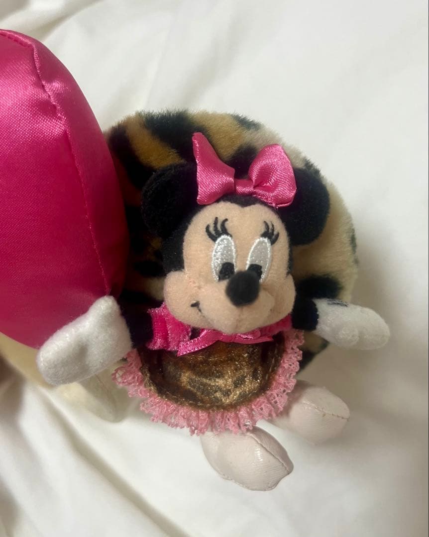 【美品✨】ディズニー ミニーマウス ヒョウ柄カチューシャ