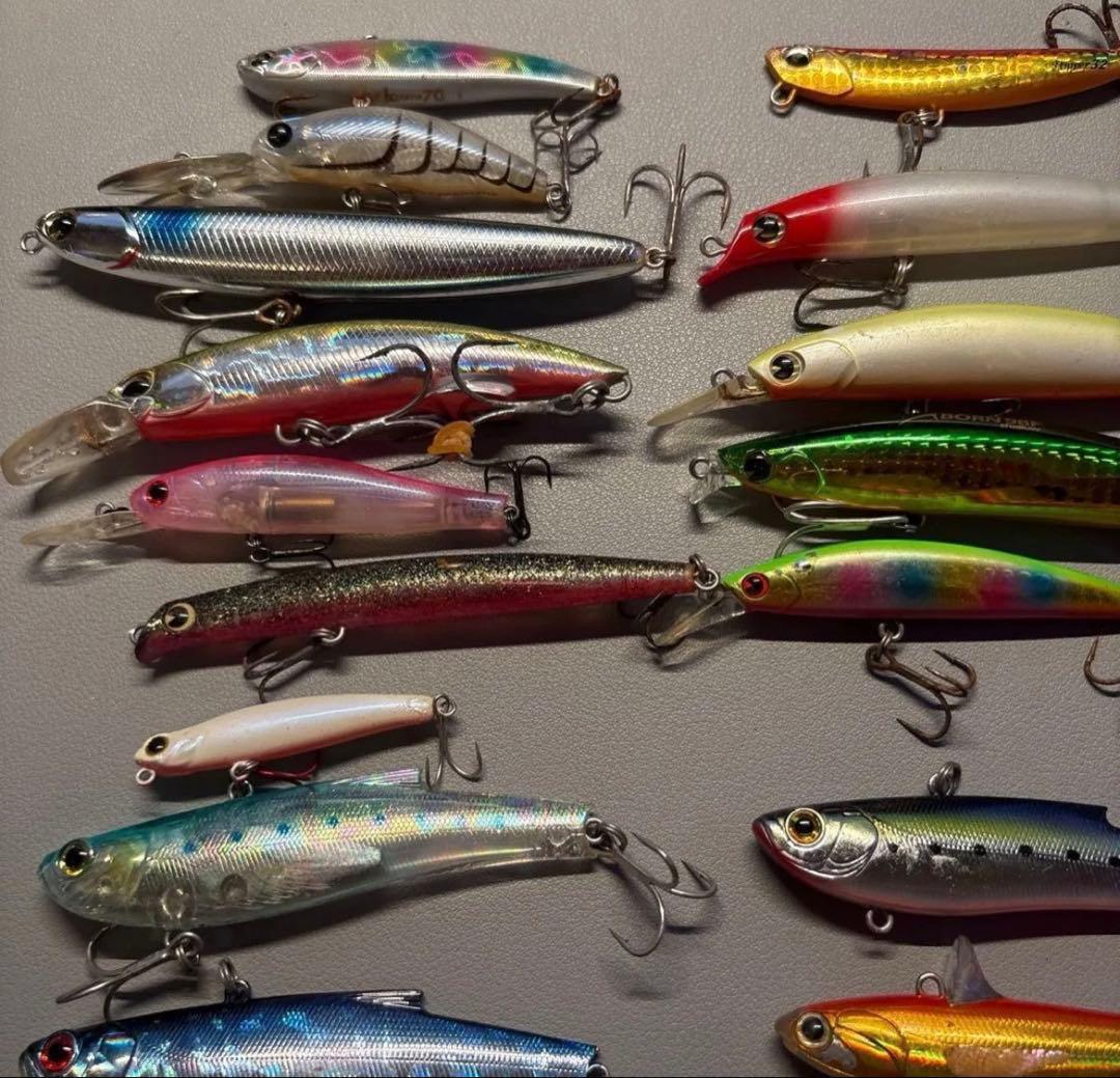 ルアーセット 大量 釣り具 ミノー プラグ エギ 30点以上 まとめ売り
