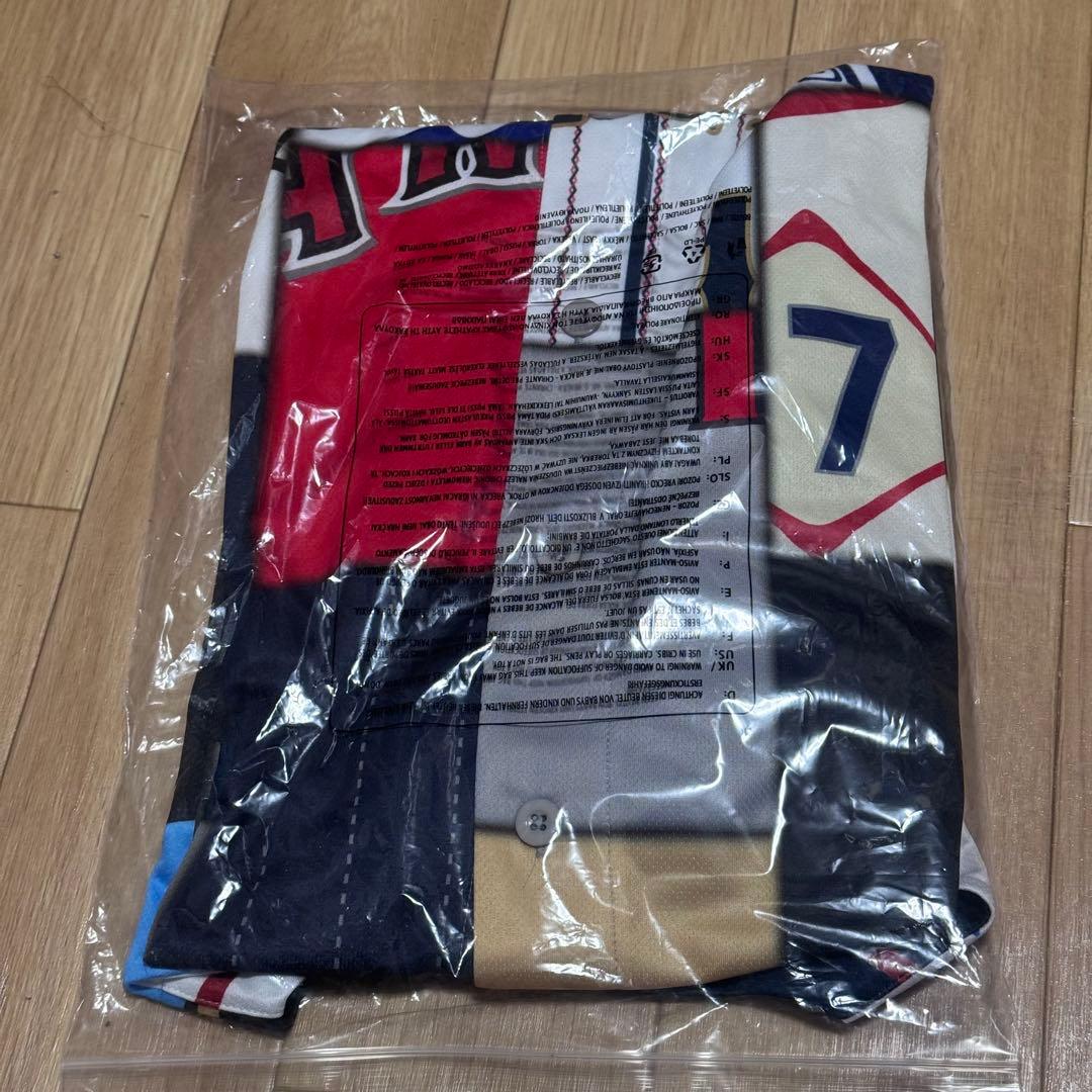s*0様 非売品 大谷翔平 サインプリント歴代ミックスユニフォーム　ドジャースW