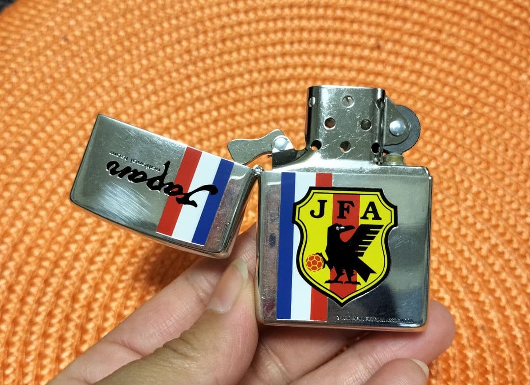 サッカー　ワールドカップ　日本代表　zippo　シリアルナンバー500