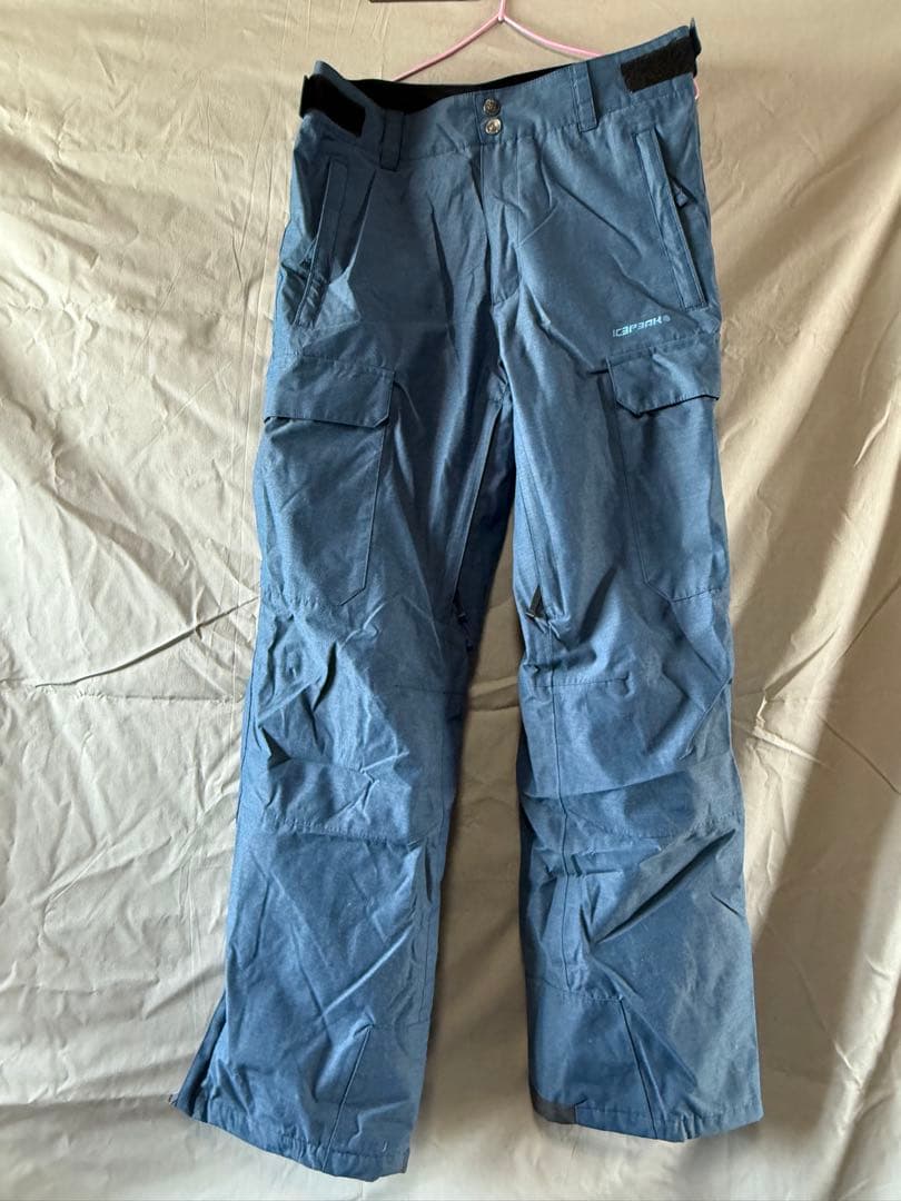 値下げ　ICEPEAK スキーウェア 上L&下Mサイズ　送込