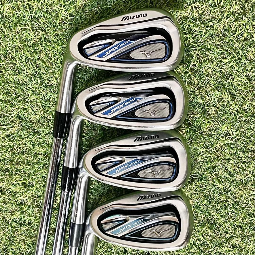 【貴重レフティ】ミズノ MIZUNO JPX800 アイアンセット 7本 S 左