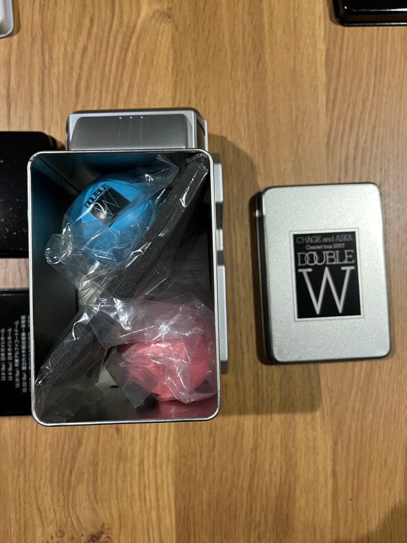 CHAGE＆ ASKA チャゲアス　ツアーグッズ　トラック缶　7個