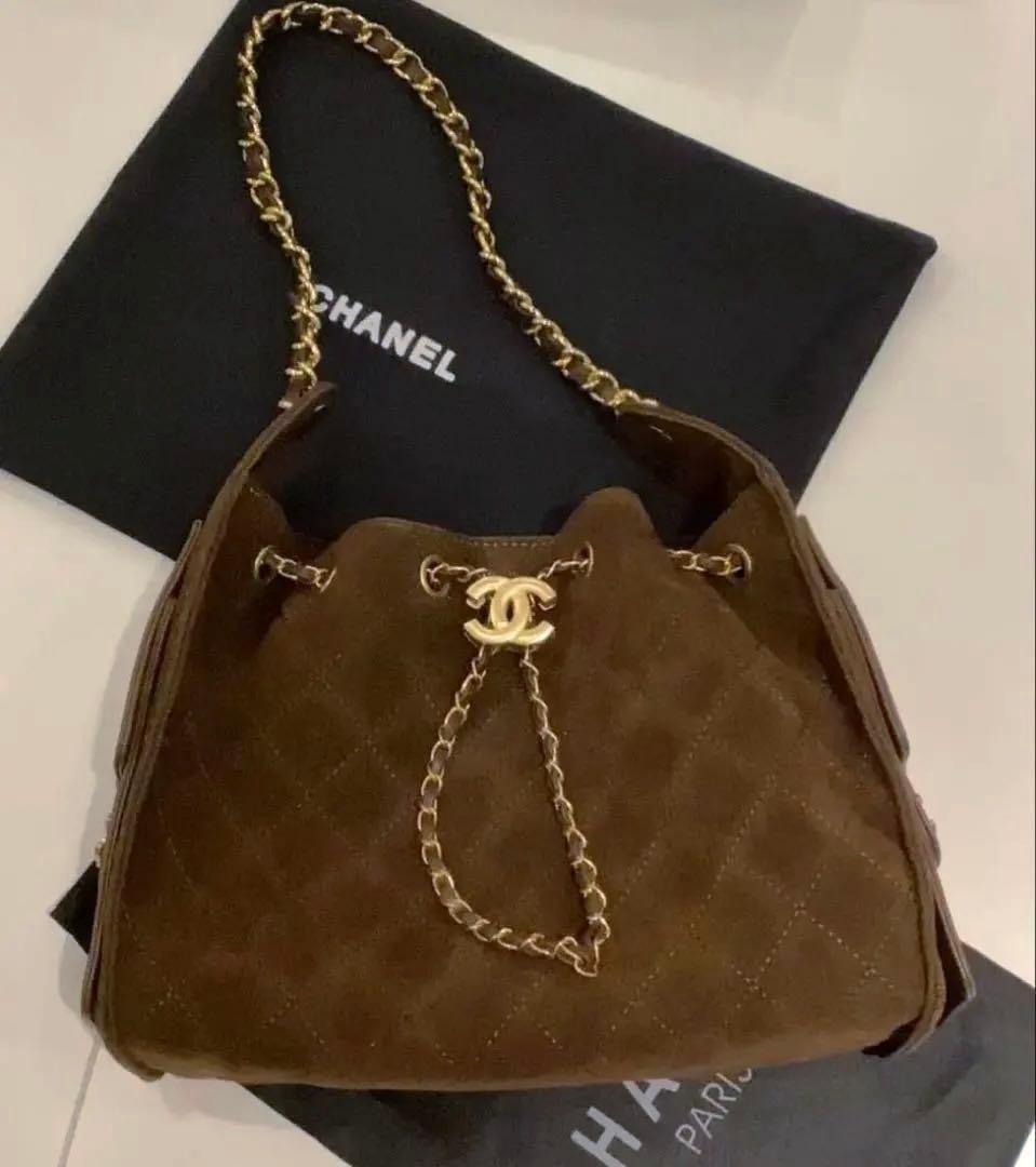 CHANEL CCホーボーバック　ブラウン　ノベルティ