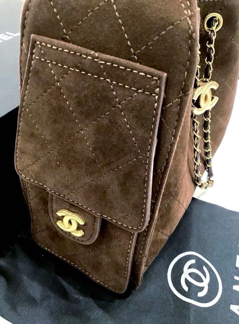 CHANEL CCホーボーバック　ブラウン　ノベルティ